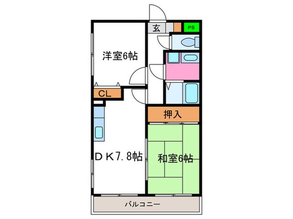 ソル レヴェンテ奥村の物件間取画像